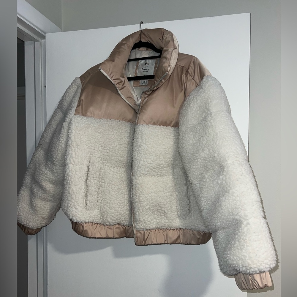 Abercrombie & Fitch Ultra Coat Sherpa